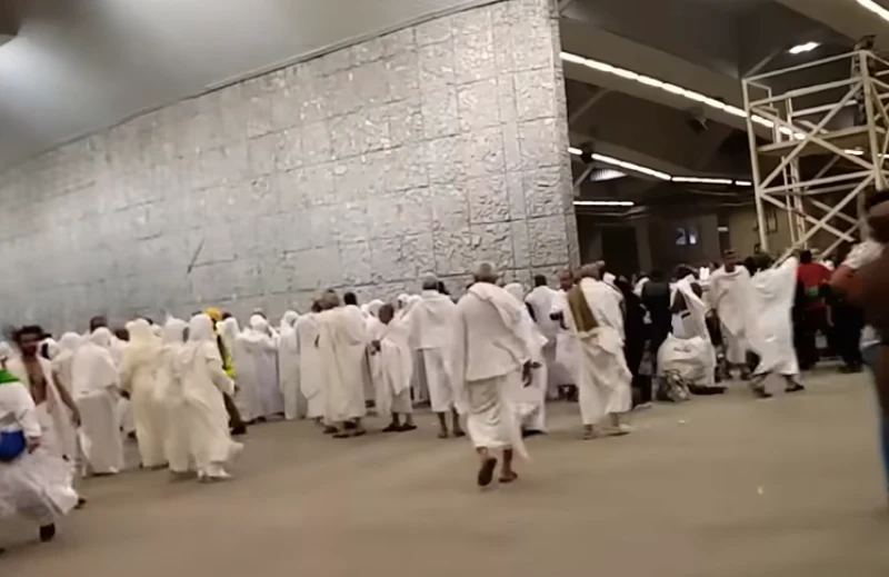 Jamarat stoning pillars, Mina, Makkah