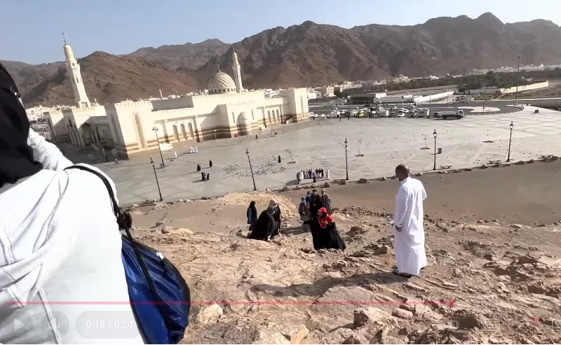 The Archers' Hill (Jabal Rumah) Ziyarat site, Madinah